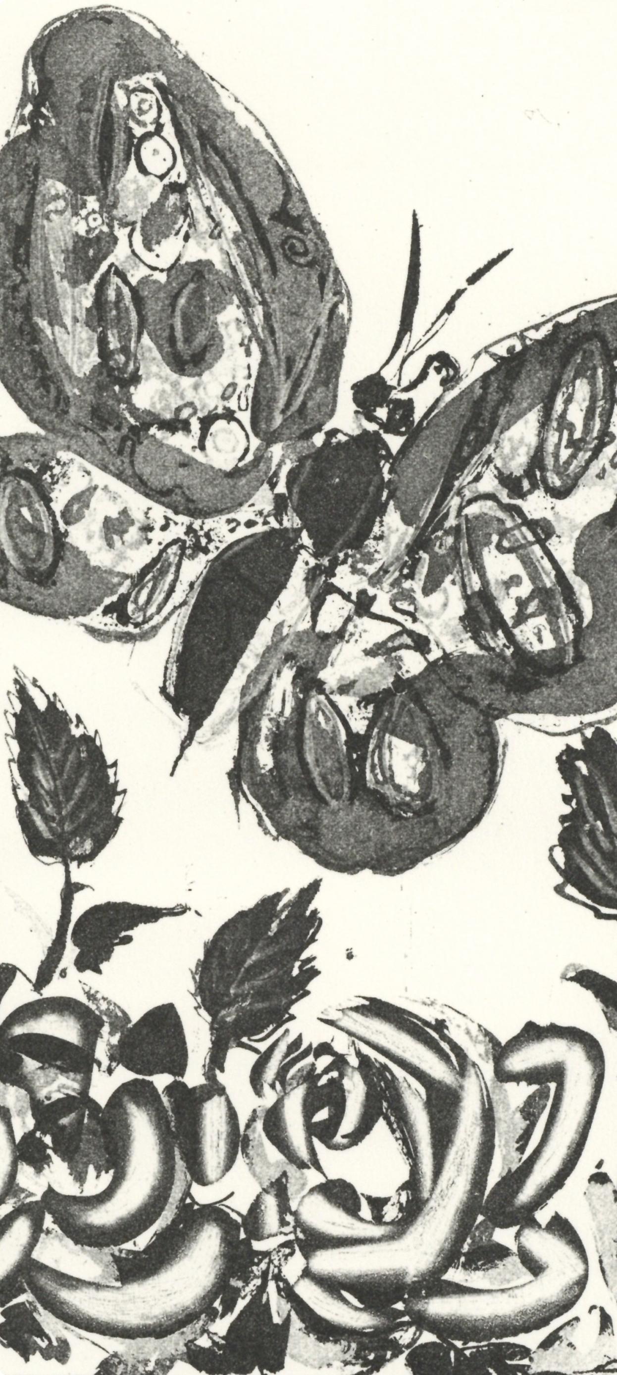 Picasso, Le Papillon, Histoire naturelle (después de) - Print de Pablo Picasso