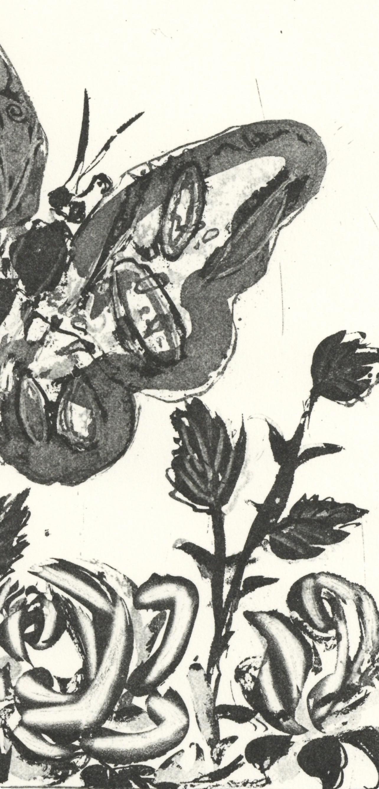 Picasso, Le Papillon, Histoire naturelle (después de) - Print Cubista de Pablo Picasso