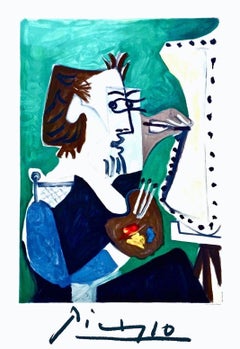 Picasso, Le Peintre (after)