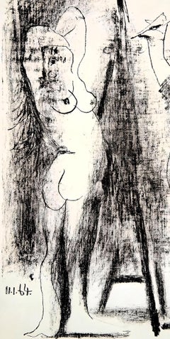 Picasso, Le peintre et son modèle (Cramer 128; Bloch 1848) (after)