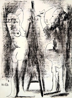 Picasso, Le peintre et son modèle (Cramer 128; Bloch 1848) (nach)