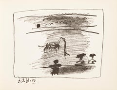 Picasso, Les Banderilles (B. 1014-47; C. 113), A Los Toros Avec Picasso (after)