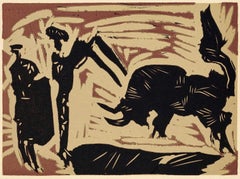 Picasso, Les banderilles (Orozco 214), Grabados al linóleo (after)