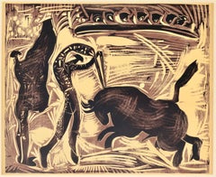 Picasso, Les banderilles (Orozco 214), Grabados al linóleo (after)