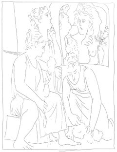 Picasso, Les Filles de Minyas, Les Métamorphoses (after)