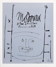 Picasso Linocut Madoura, 1961