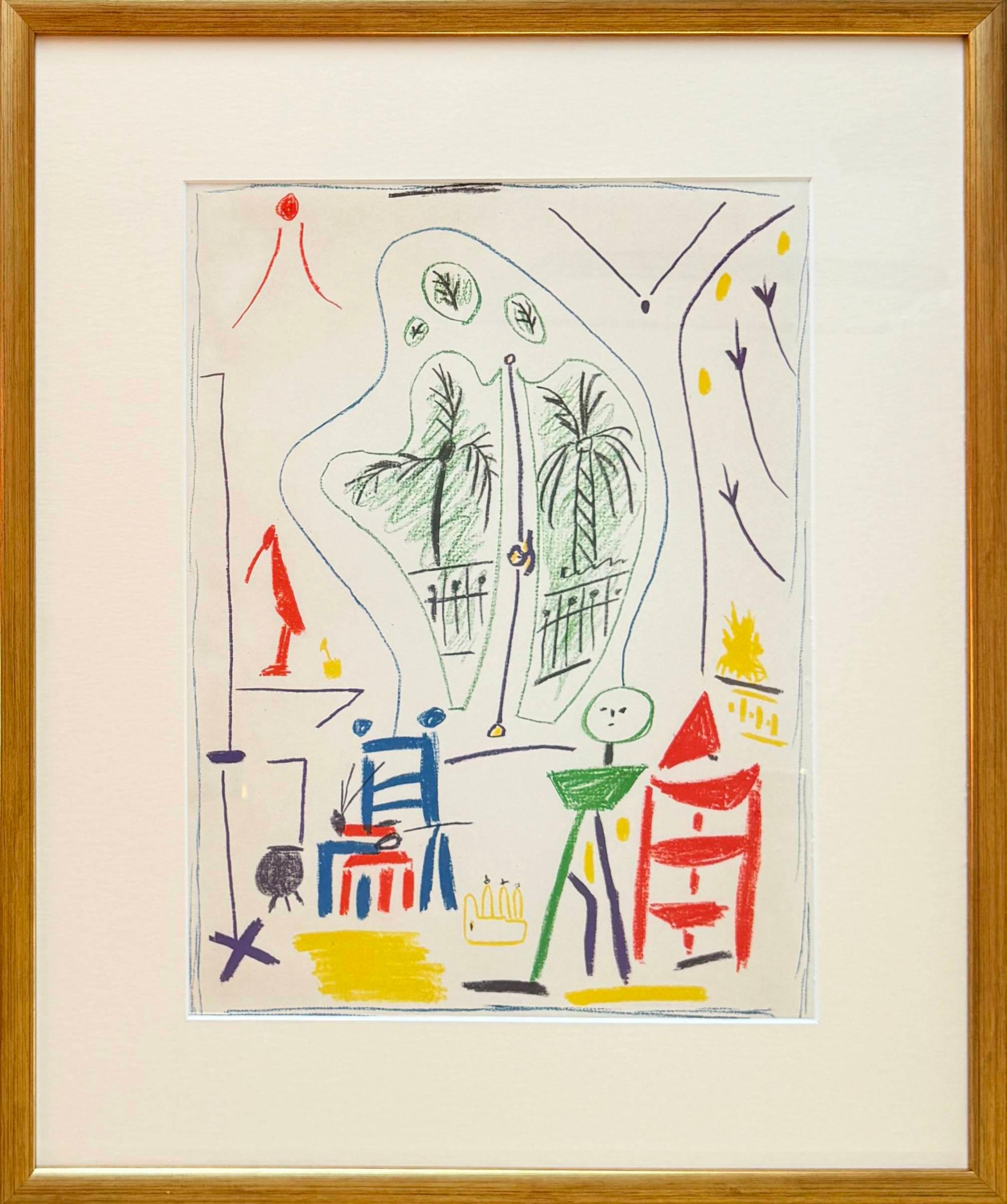 Picasso Original Lithograph, 1957, Edition of 275, Excellent Condition