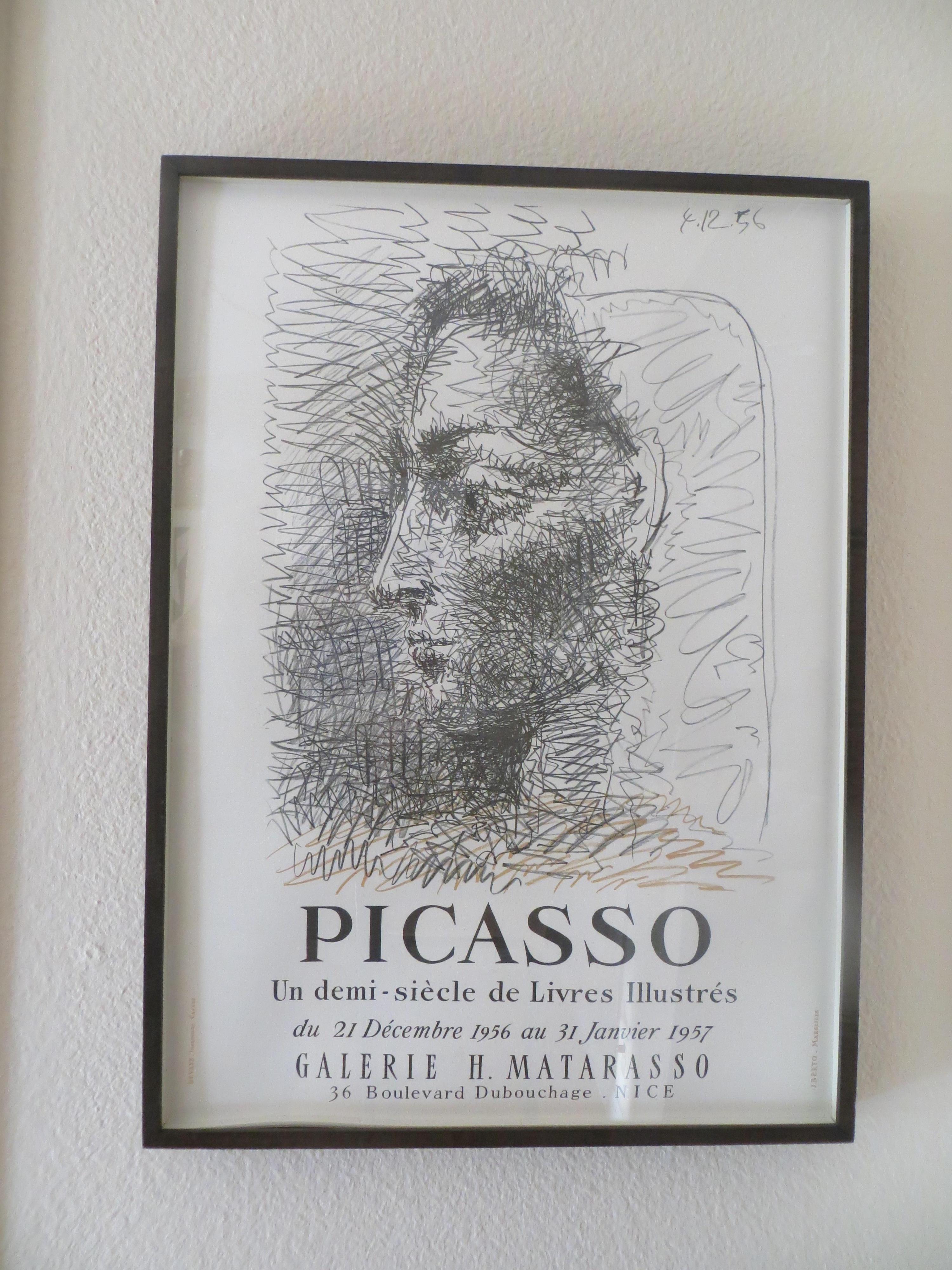 Picasso Lithograph "Un Demi-Siecle De Livres Illustres" - Print by Pablo Picasso