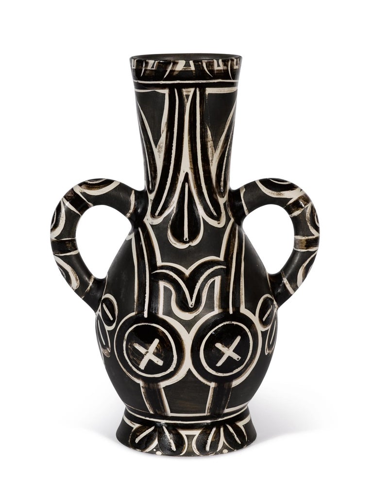 Pablo Picasso Picasso Madoura Ceramic Pitcher ''Vase deux anses