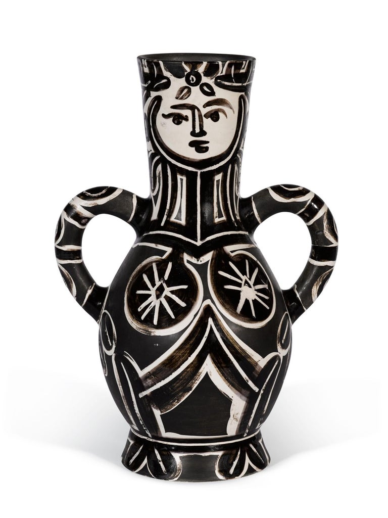 Pablo Picasso - Picasso Madoura Ceramic Pitcher 'Vase deux anses hautes'  Ramié 213 For Sale at 1stDibs | picasso vase die königin, picasso die  königin vase, vase die königin picasso