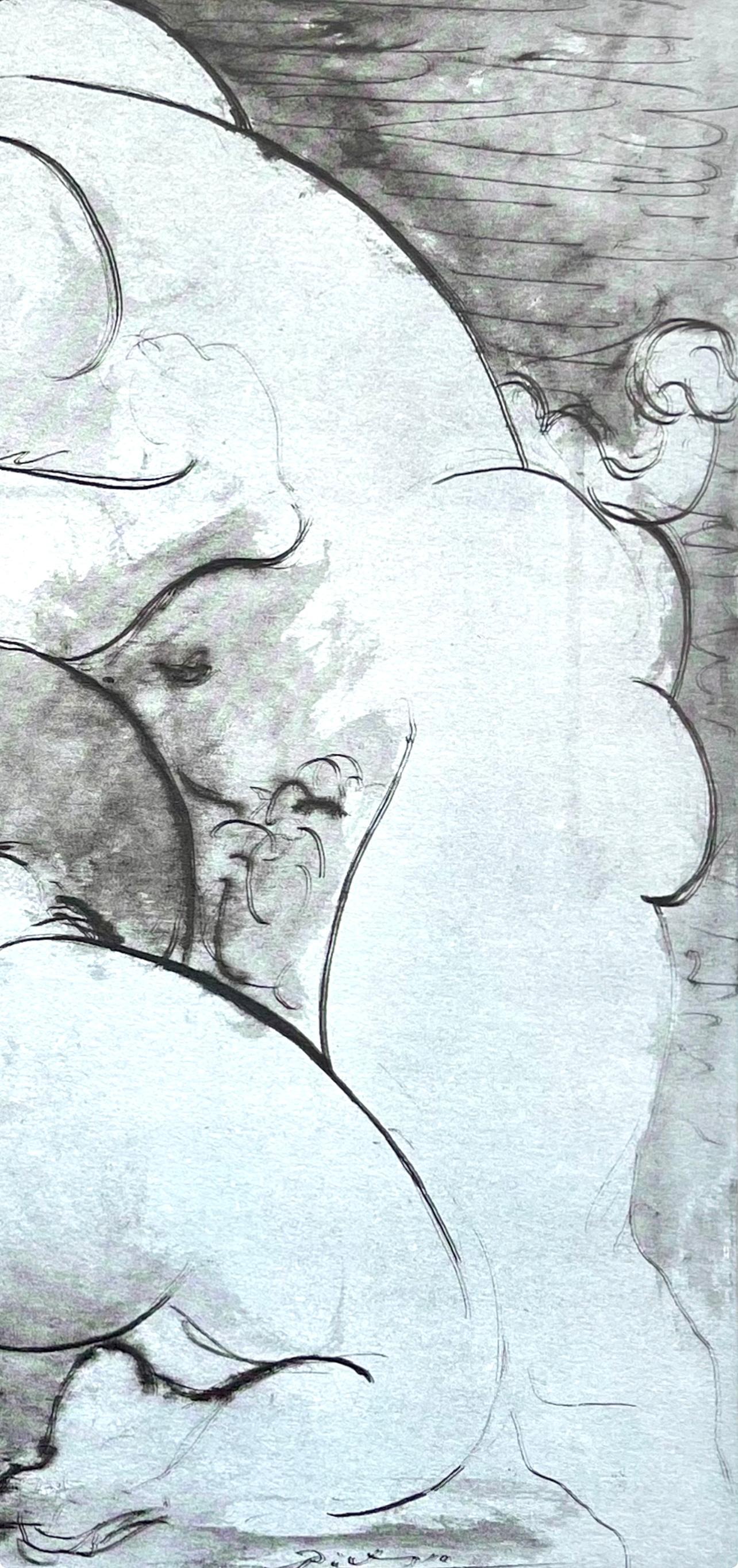Medium: Lithograph and stencil on vélin paper
Year: 1946
Paper Size: 12.625 x 18.75 inches
Inscription: Signed in the plate and unnumbered, as issued
Catalogue raisonné reference: Orozco, Miguel. (2018). Picasso. 70 years of book illustration