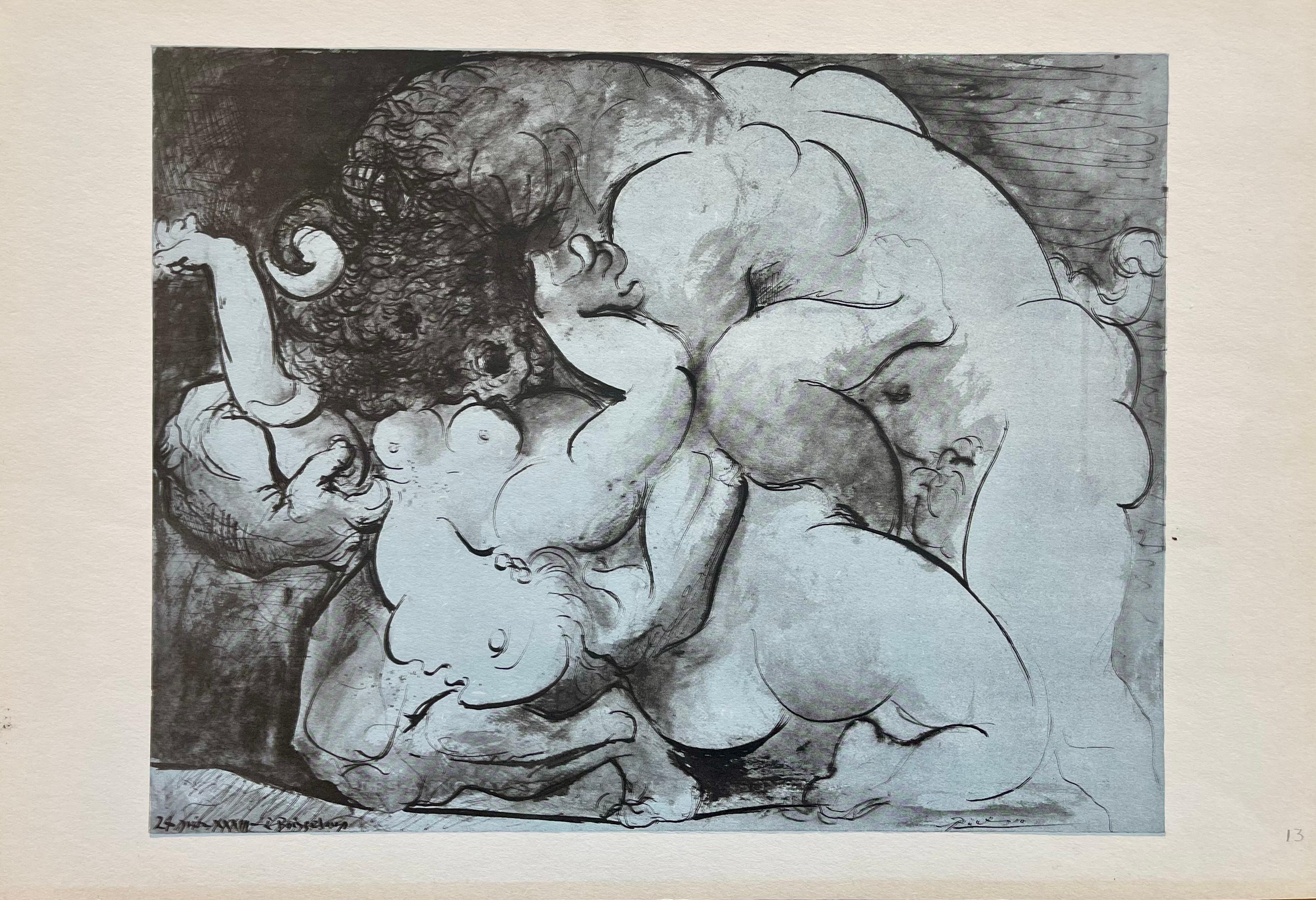 Picasso, Minotaur, Picasso: Fifteen Drawings (after) For Sale 2