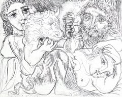 Picasso, Minotaure, Buveur et Femmes (después de)