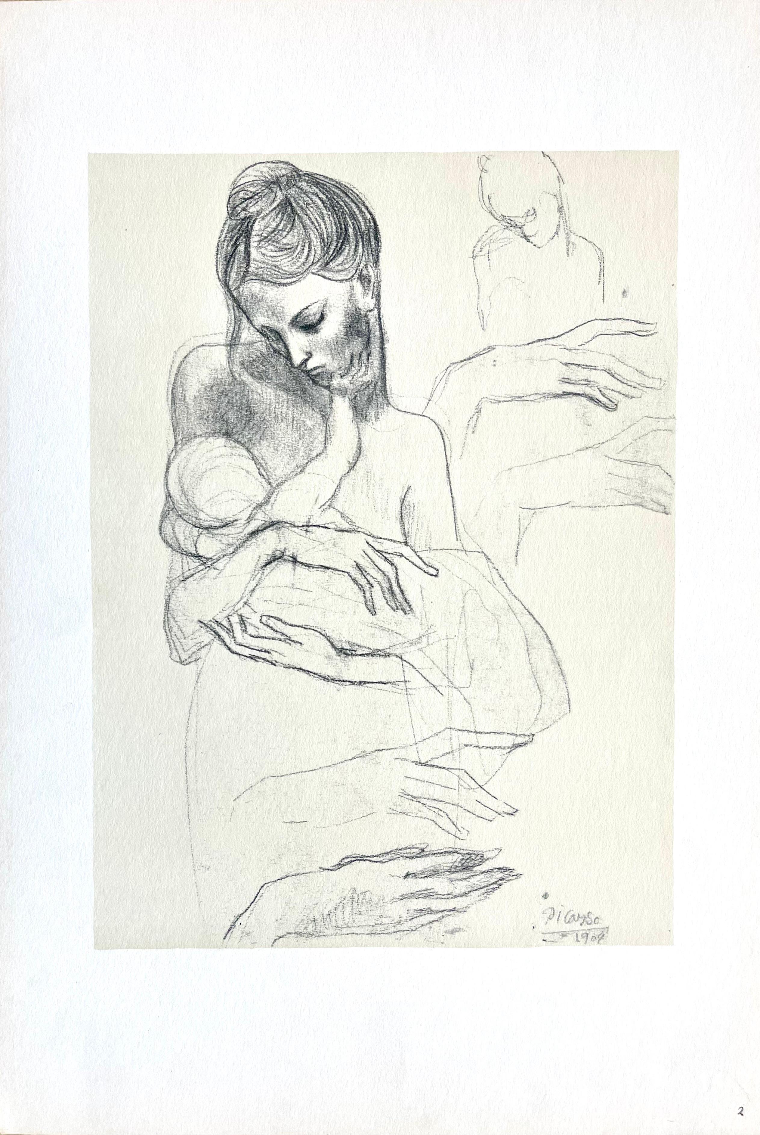 Medium: Lithographie und Schablone auf Velinpapier
Jahr: 1946
Papierformat: 18,75 x 12,625 Zoll
Beschriftung: In der Platte signiert und nicht nummeriert, wie ausgegeben
Referenz des Werkverzeichnisses: Orozco, Miguel. (2018). Picasso. 70 Jahre