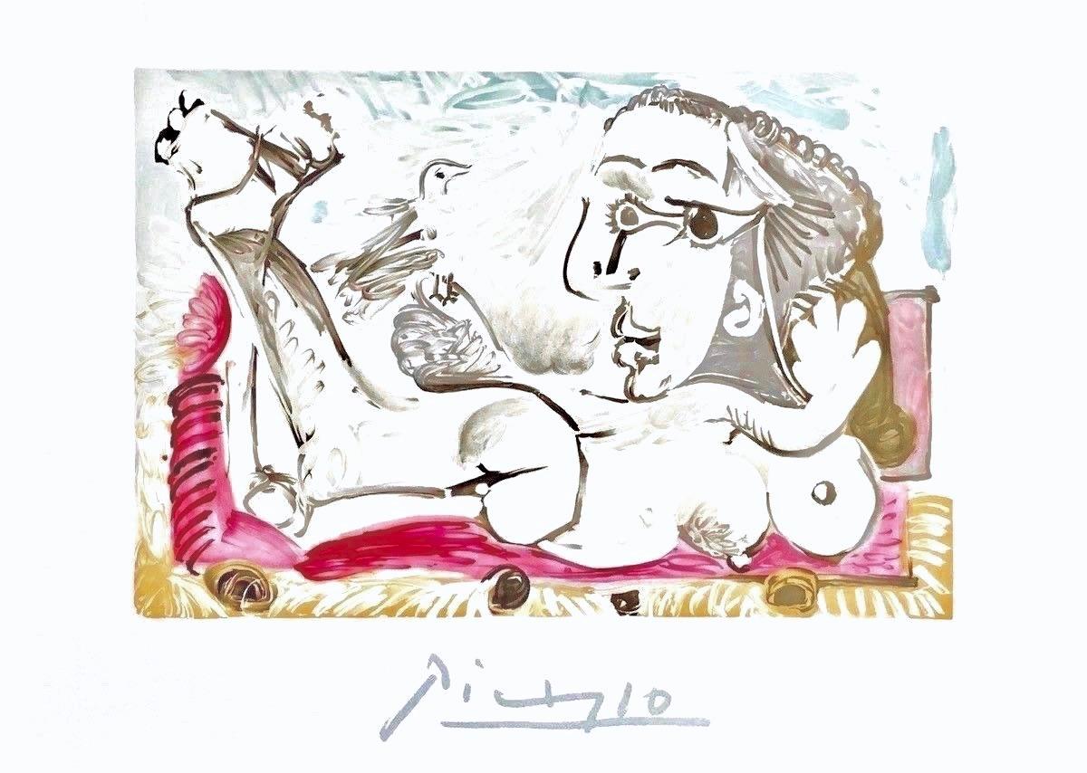 Picasso, Nu Couche Loiseau (después de)