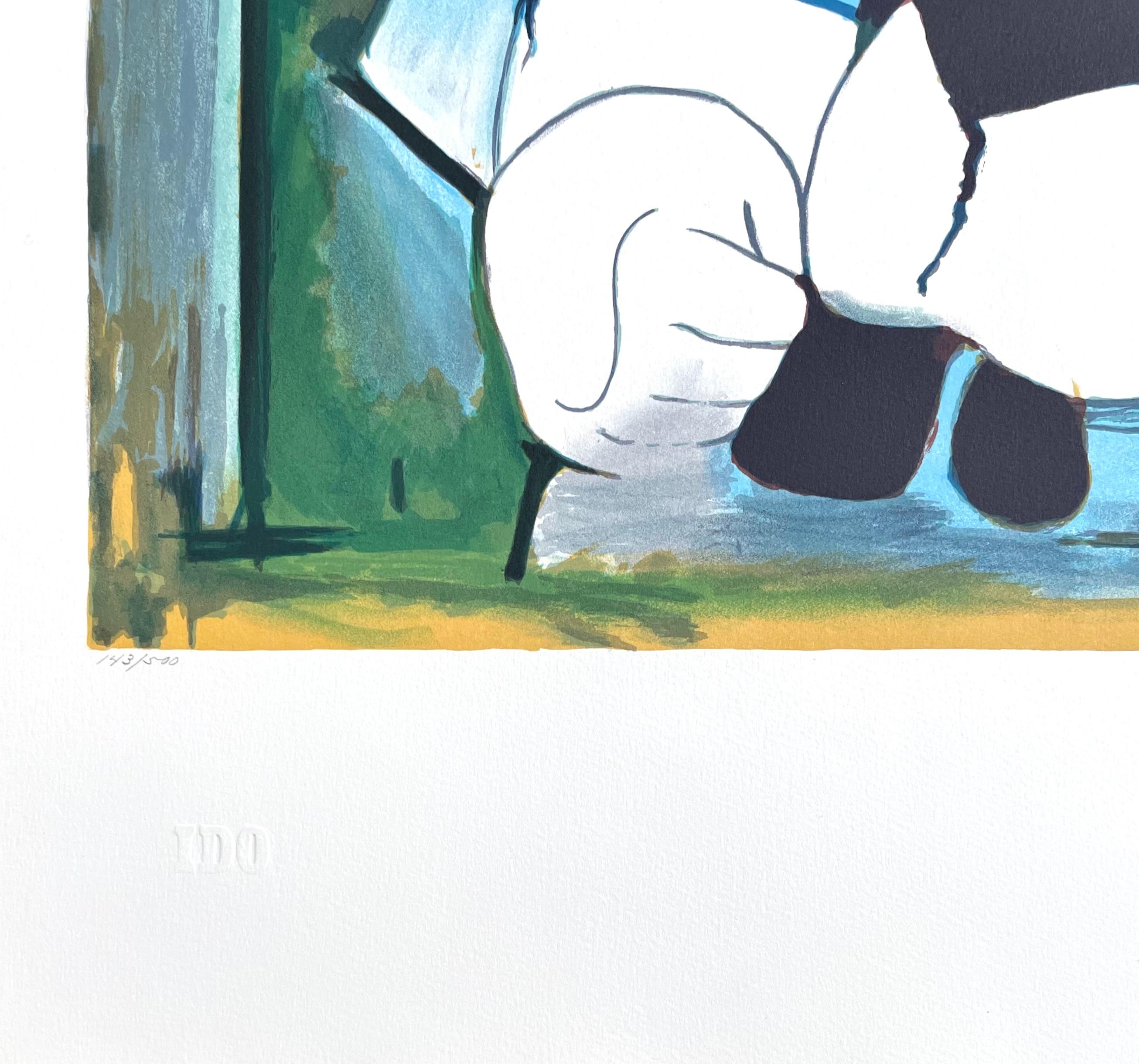 Picasso, Paloma Bleu (after) - Print by Pablo Picasso