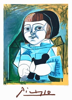 Picasso, Paloma Bleu (after)