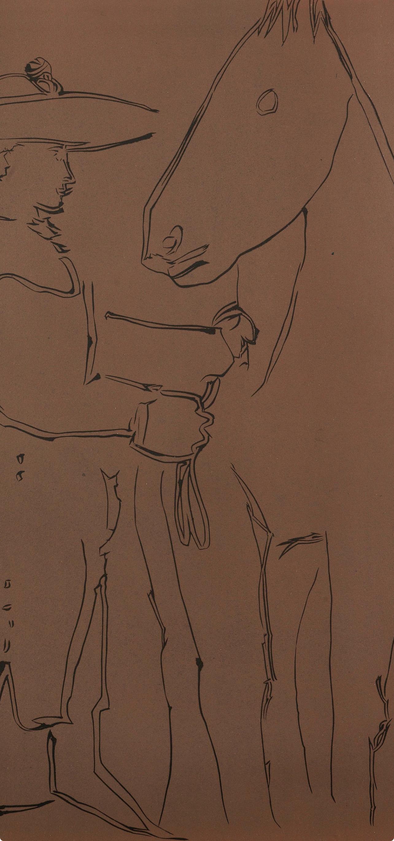 Picasso, Picador et Cheval (Orozco 214), Grabados al linóleo (after) - Print by Pablo Picasso