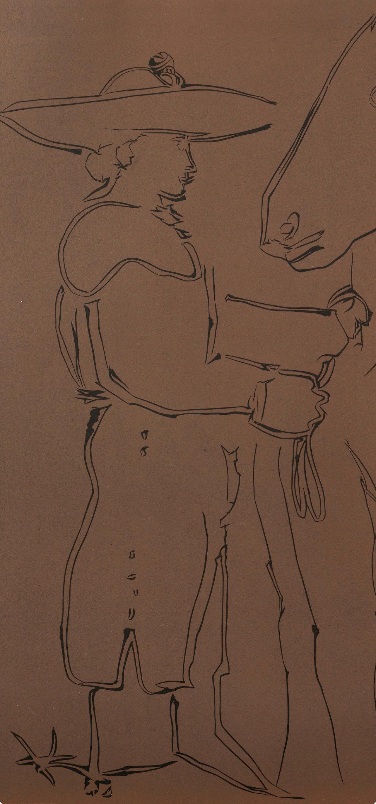 Picasso, Picador et Cheval (Orozco 214), Grabados al linóleo (after) - Cubist Print by Pablo Picasso