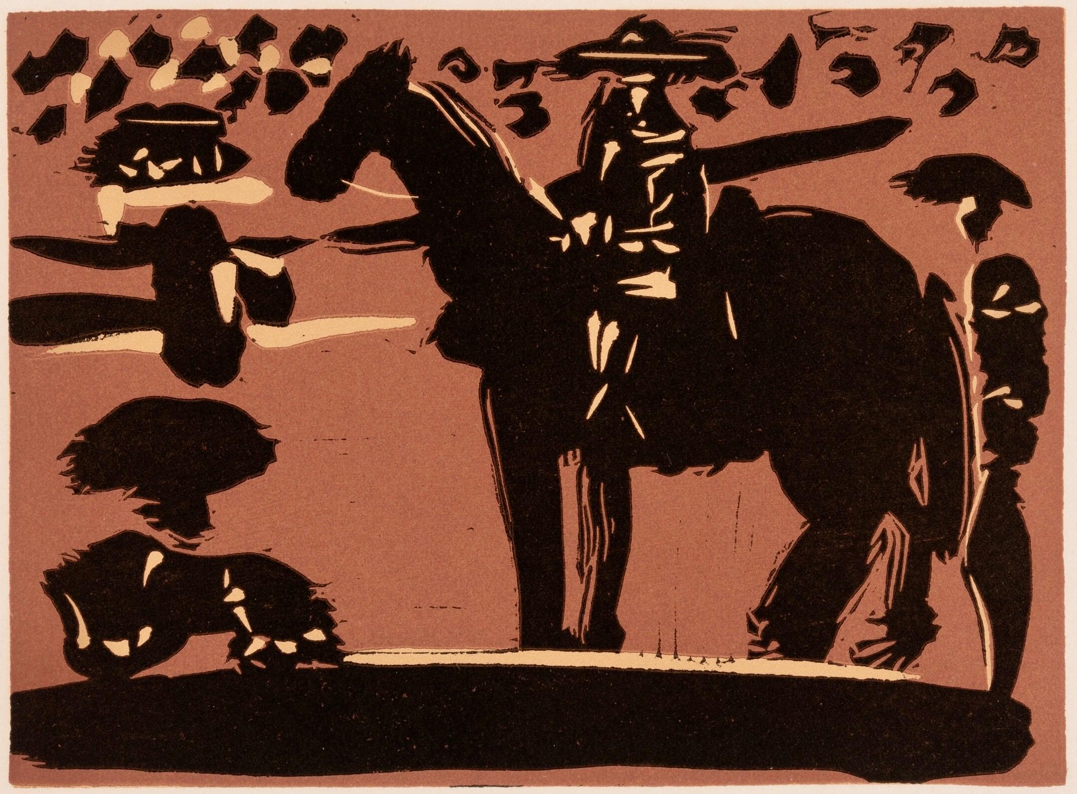 Picasso, Picador (Orozco 214), Grabados al linóleo (after)