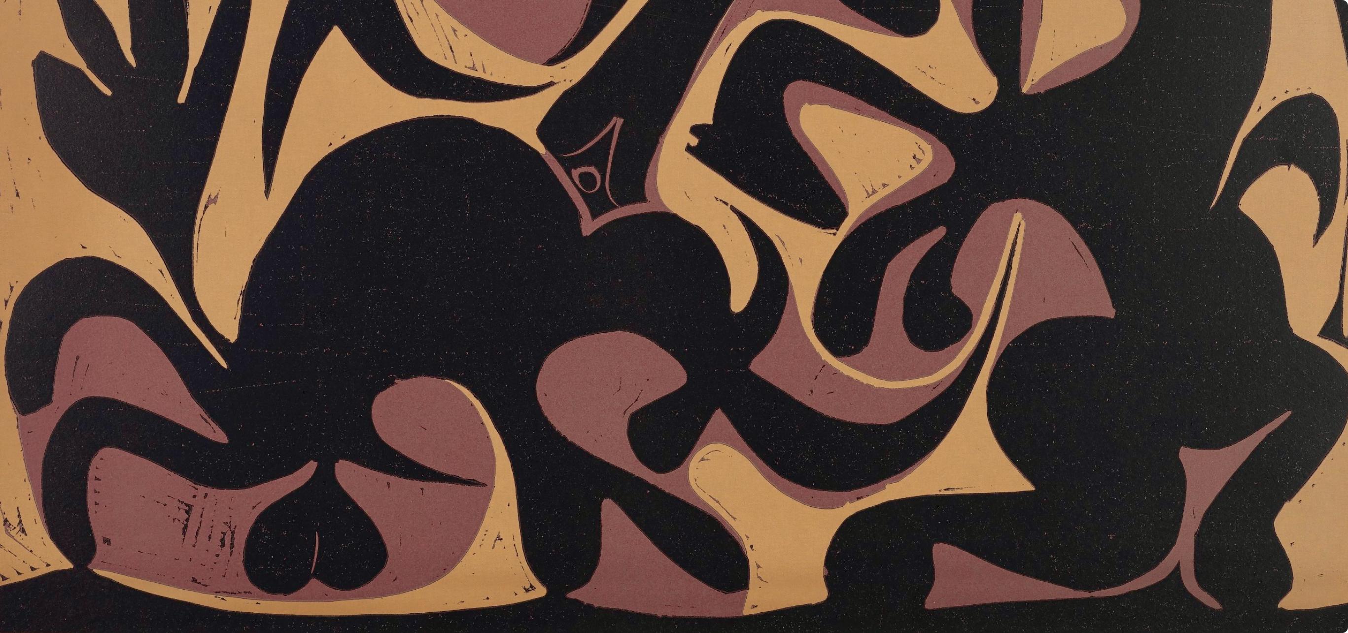 Picasso, Pique (Orozco 214), Grabados al linóleo (after) - Black Figurative Print by Pablo Picasso