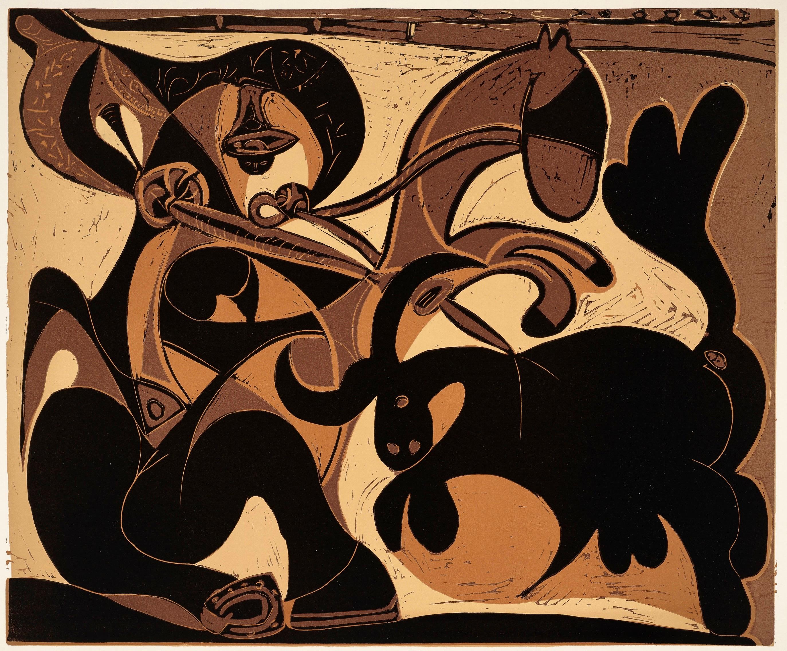 Picasso, Pique (Orozco 214), Grabados al linóleo (d'après)