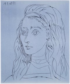 Picasso, Ritratto di Jacqueline (Orozco 214), Grabados al linóleo (dopo)