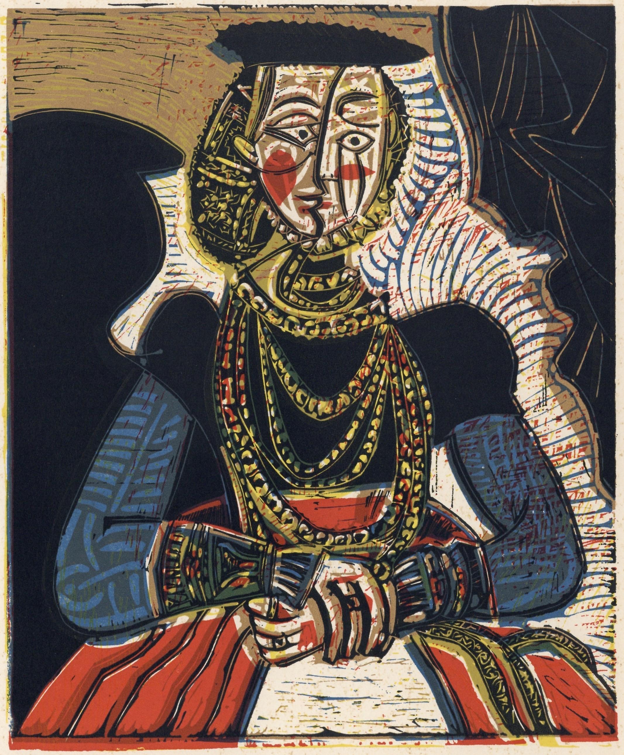 Picasso, Portrait de femme (Orozco 214), Grabados al linóleo (d'après) 6
