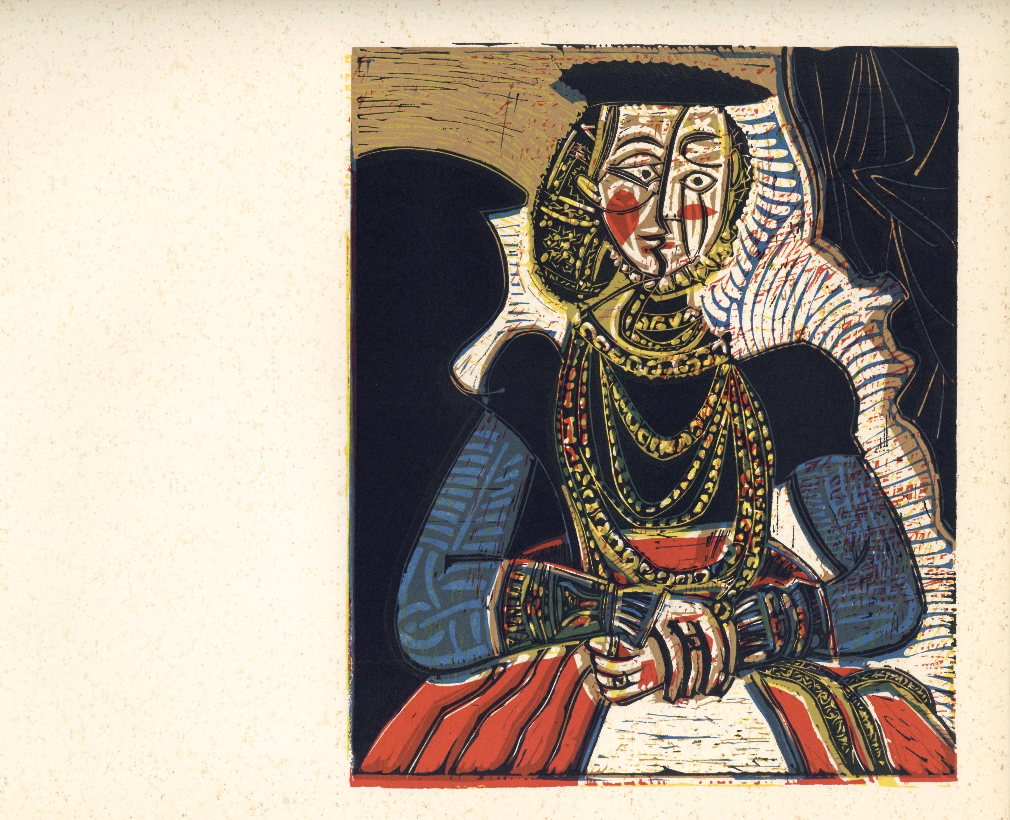 Picasso, Portrait de femme (Orozco 214), Grabados al linóleo (d'après) 7