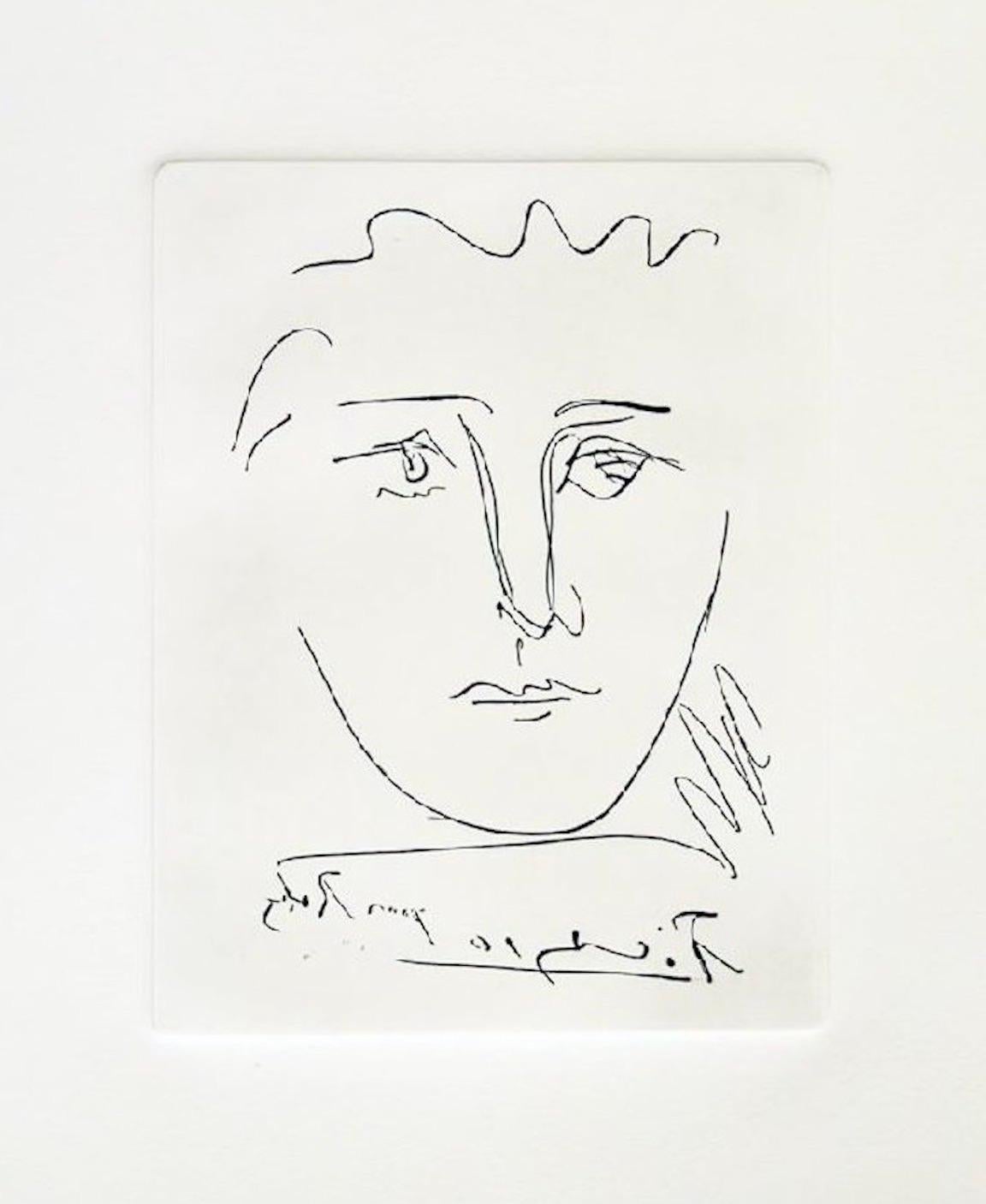 Abstract Print de Pablo Picasso - Picasso, Pour Roby (después de)