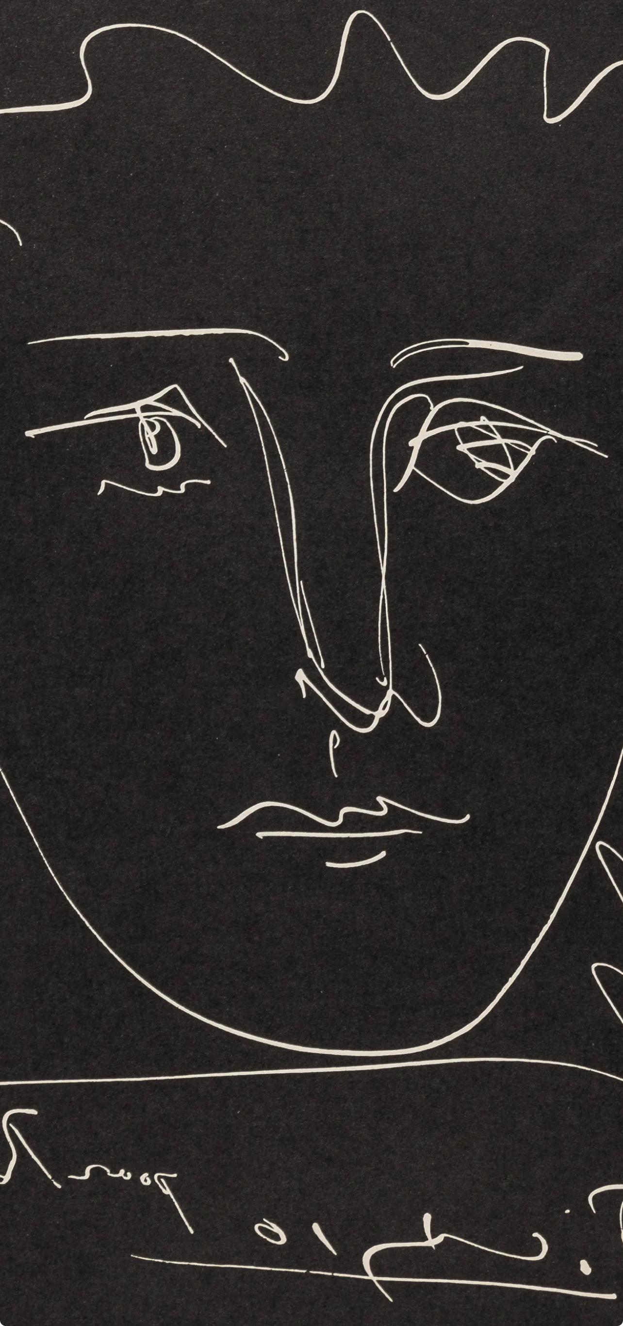 Picasso, Pour Robys, Noir (Bloch 680; Cramer 57), L'Âge de Soleil (dopo) - Print di Pablo Picasso