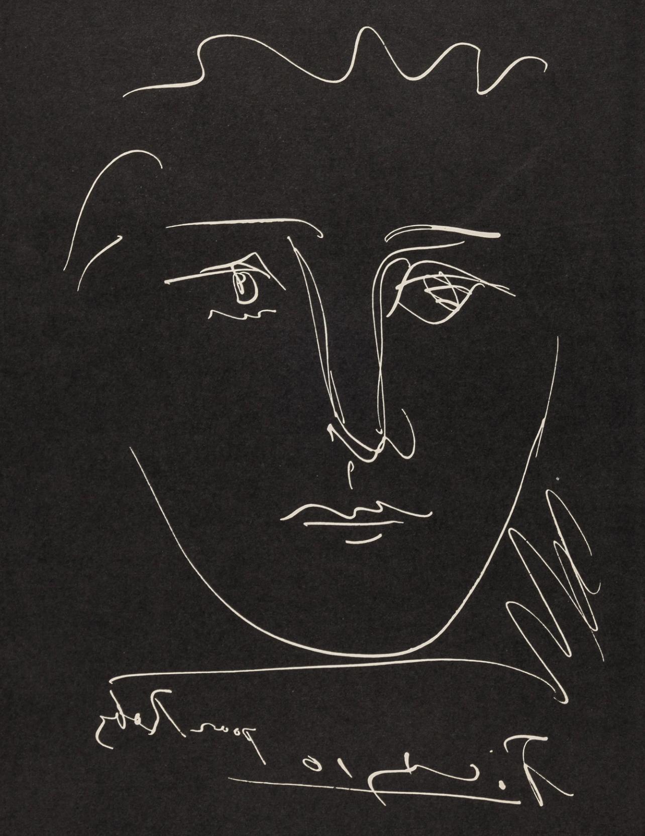 Picasso, Pour Roby, Noir (Bloch 680; Cramer 57), L'Âge de Soleil (after)