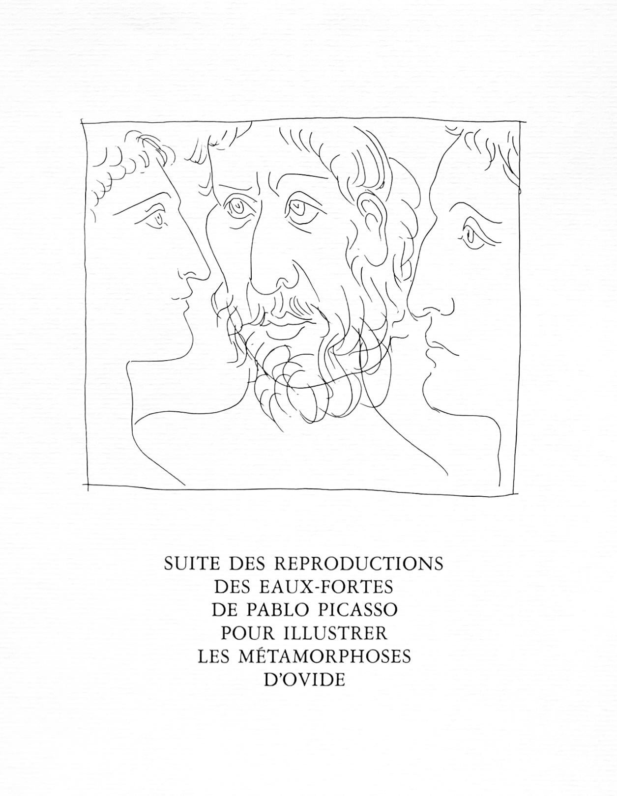 Picasso, Profil et tête de femme, Les Métamorphoses (after) For Sale 2