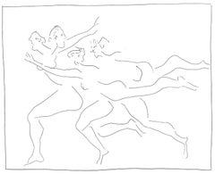 Picasso, Quatre femmes en fuite, Les Métamorphoses (after)