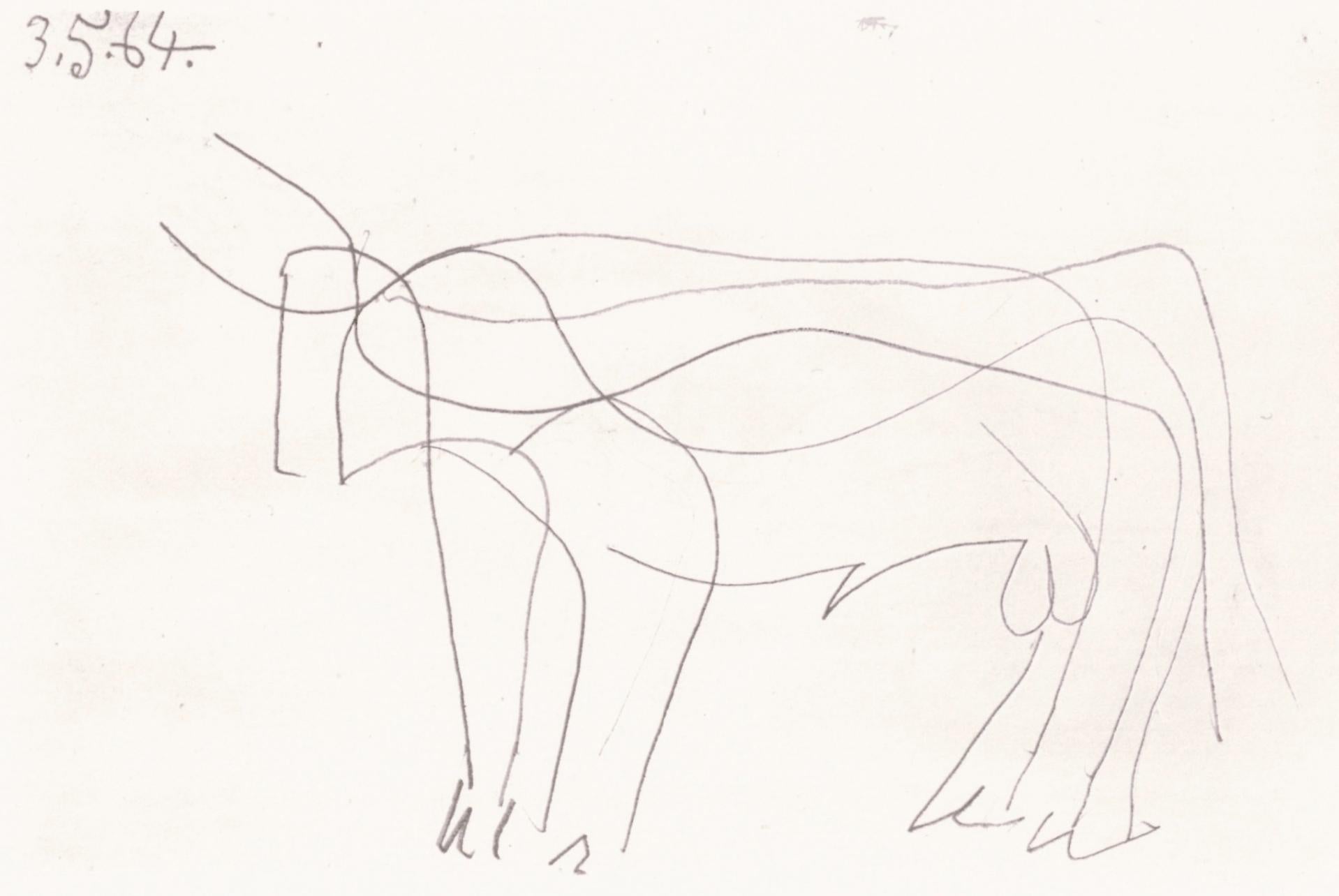 Picasso, Composición (Cramer 148), Le Goût du Bonheur (después)