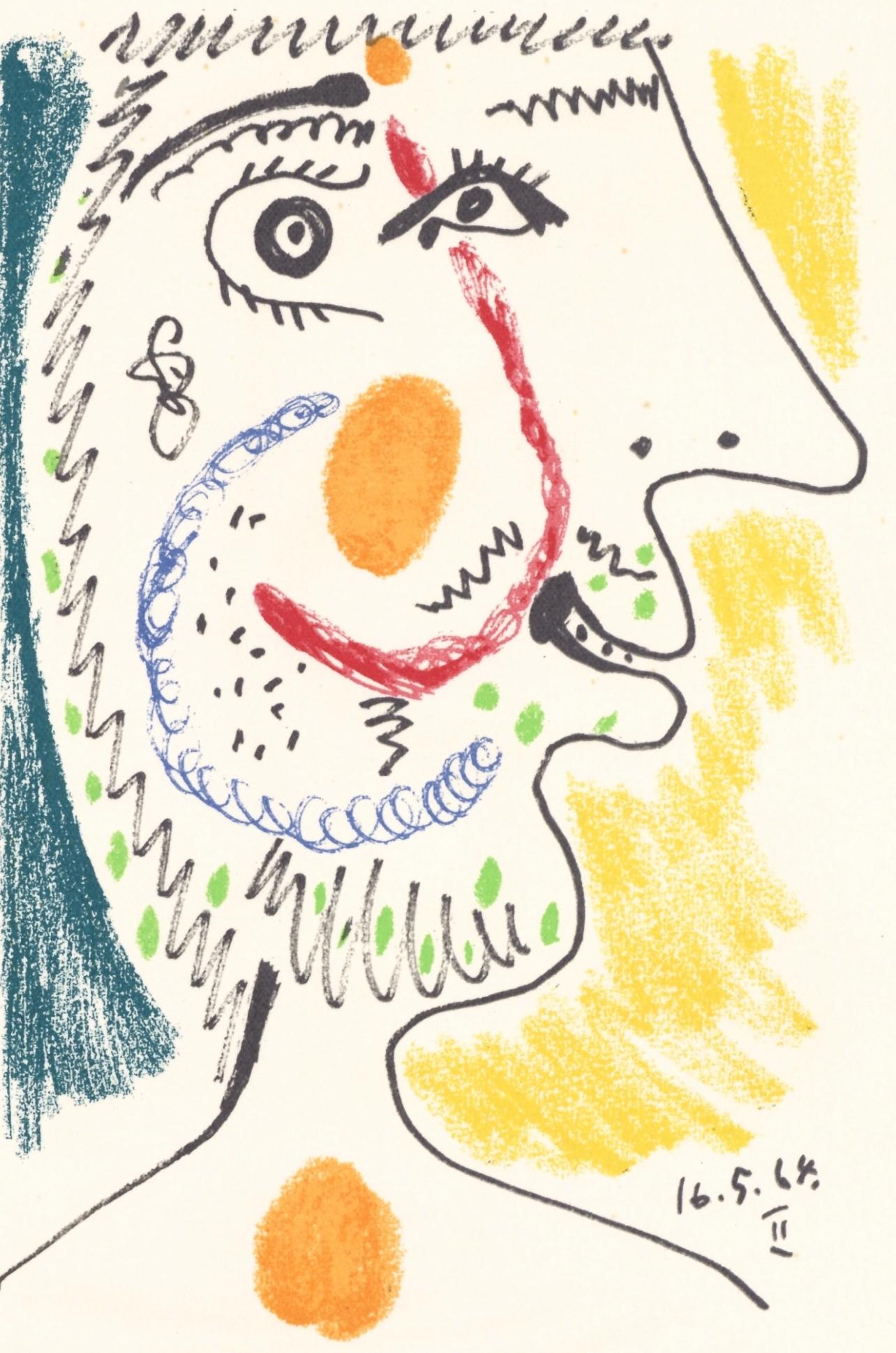 Picasso, 16.5.64. II (Cramer 148), Le Goût du Bonheur (after)