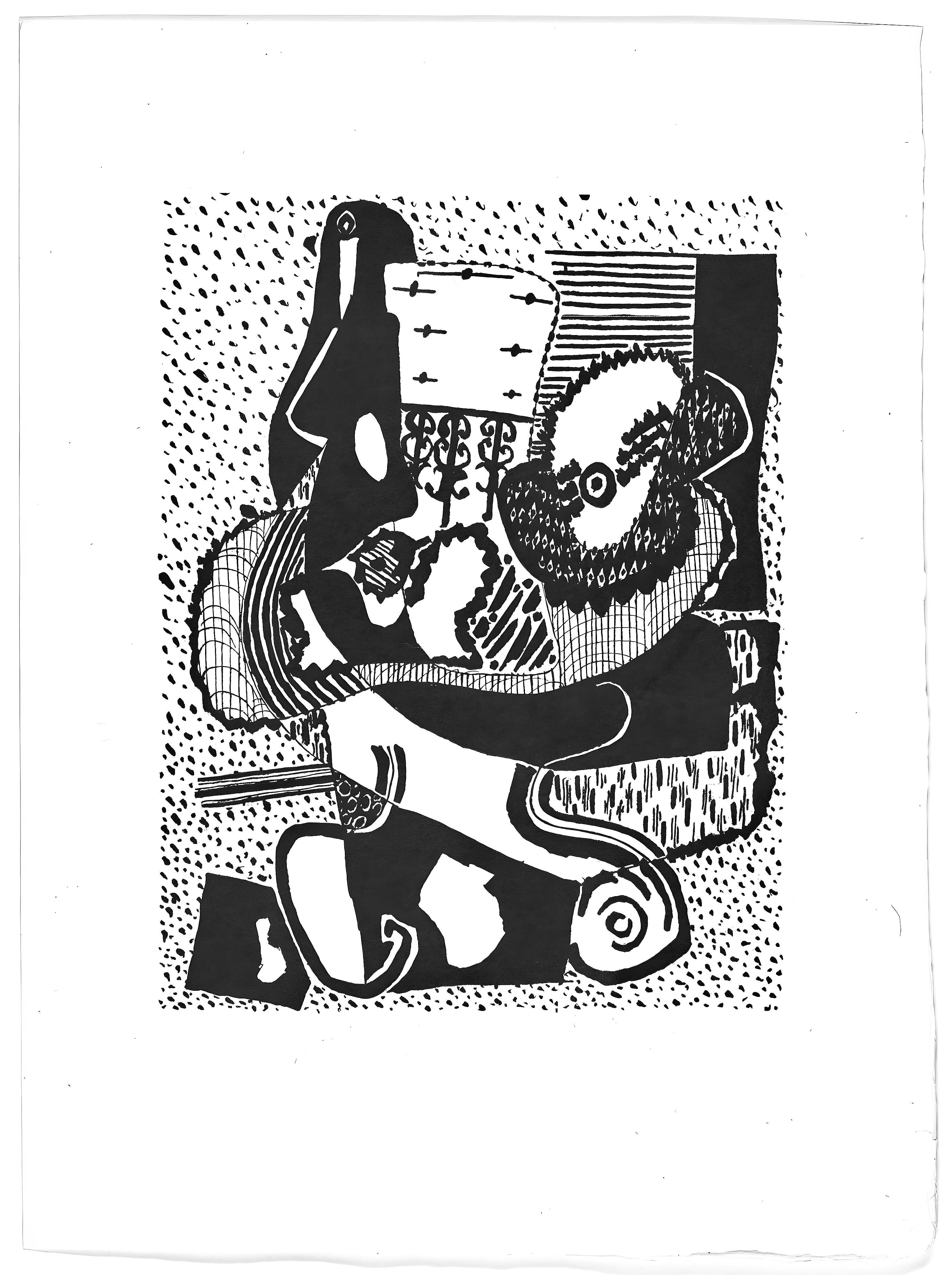 Woodcut on vélin de Montval-Maillol paper. Paper Size: 17.3 x 12.6 inches; image size: 11.4 x 8.7 inches. Inscription: Unsigned and unnumbered, as issued. Catalogue raisonné references: Johnson, Una E. Ambroise Vollard, Éditeur: Prints, Books,