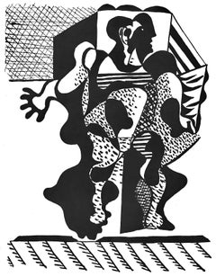 Picasso, Composición (J/Vollard 193; Monod 10485), Hélène chez Archimède (después de)