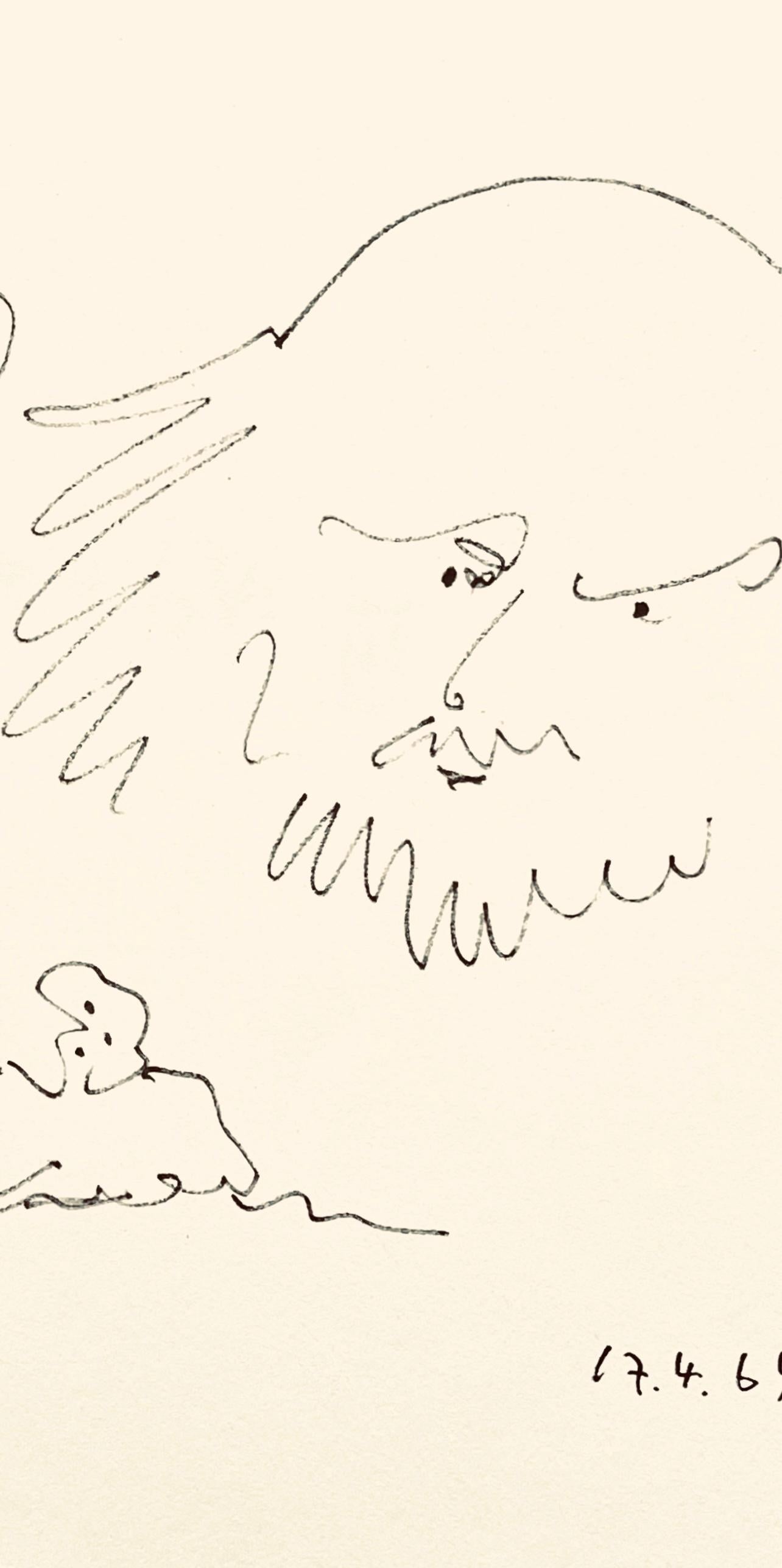 Picasso, Shakespeare II (Bloch 1197), Picasso-Aragon Shakespeare (after) - Cubist Print by Pablo Picasso