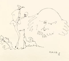 Picasso, Shakespeare II (Bloch 1197), Picasso-Aragón Shakespeare (después)