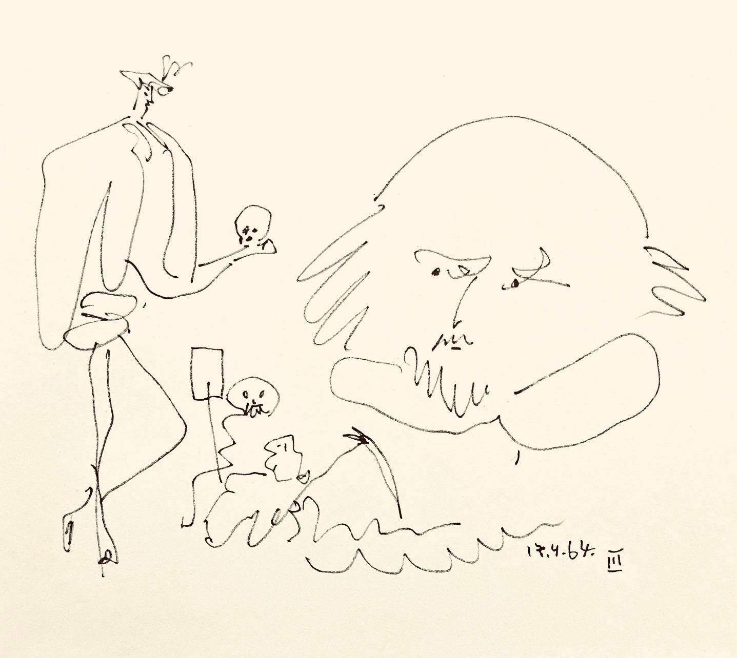 Picasso, Shakespeare III (Bloch 1197), Picasso-Aragon Shakespeare (dopo)
