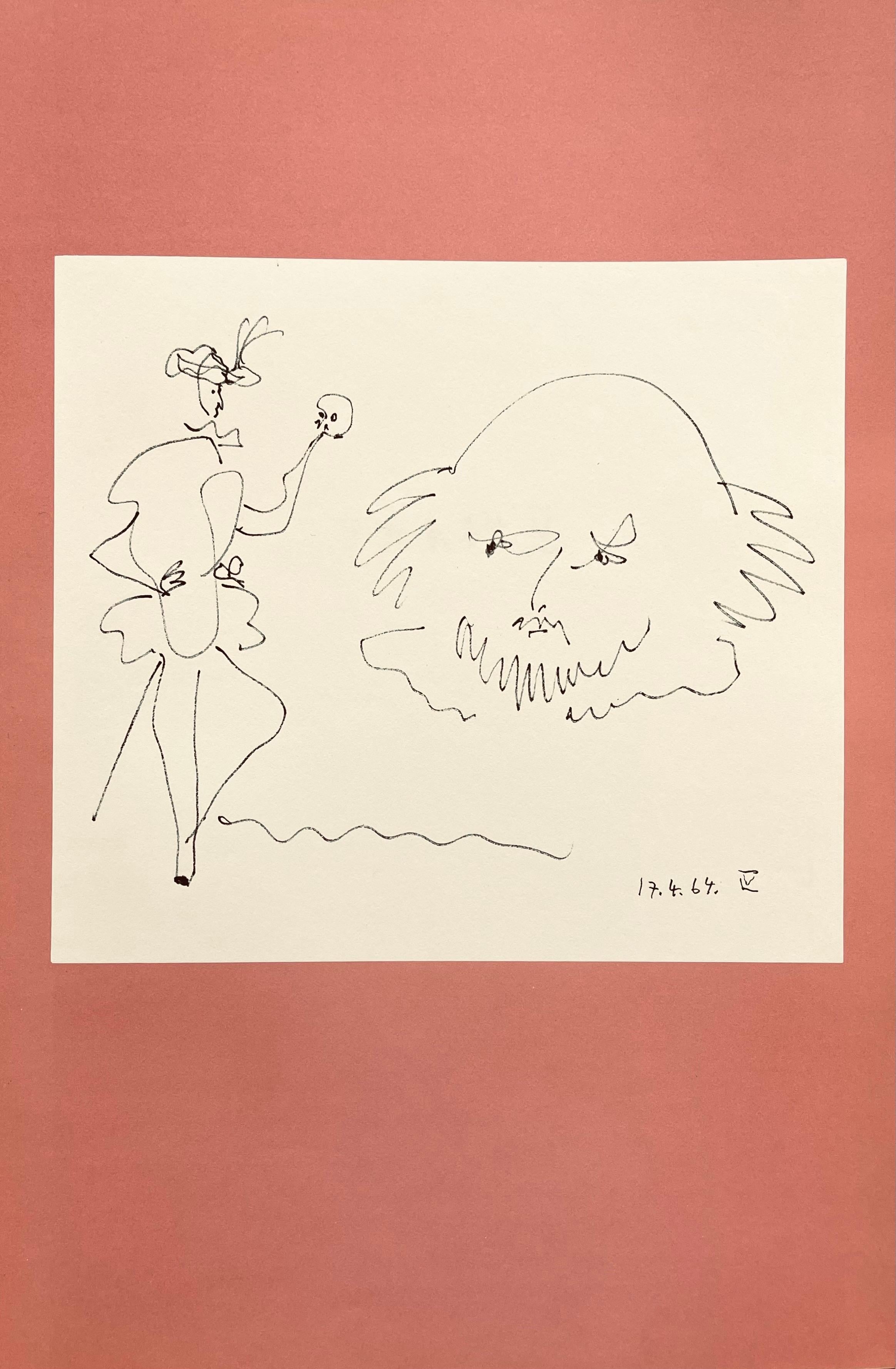 Picasso, Shakespeare IV (1197), Picasso-Aragon Shakespeare (d'après) en vente 1