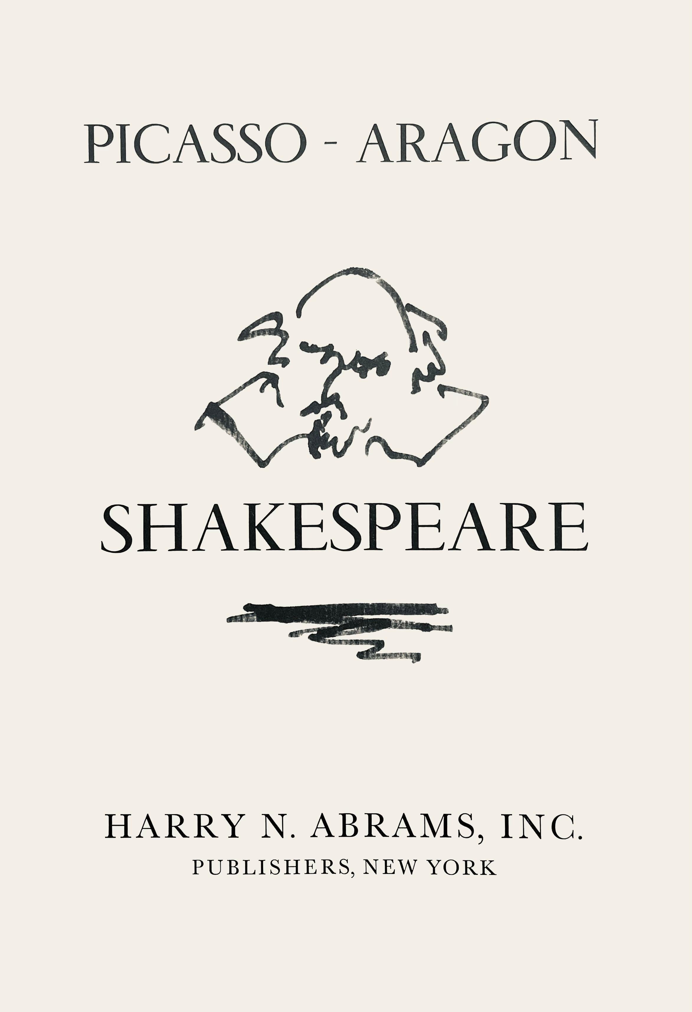 Picasso, Shakespeare IX (Bloch 1197), Picasso-Aragon Shakespeare (after) For Sale 1