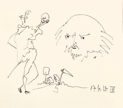 Picasso, Shakespeare IX (Bloch 1197), Picasso-Aragon Shakespeare (dopo)