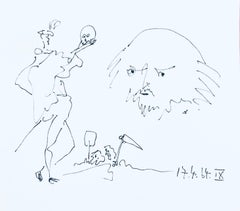 Picasso, Shakespeare IX (Bloch 1197), Picasso-Aragon Shakespeare (after)