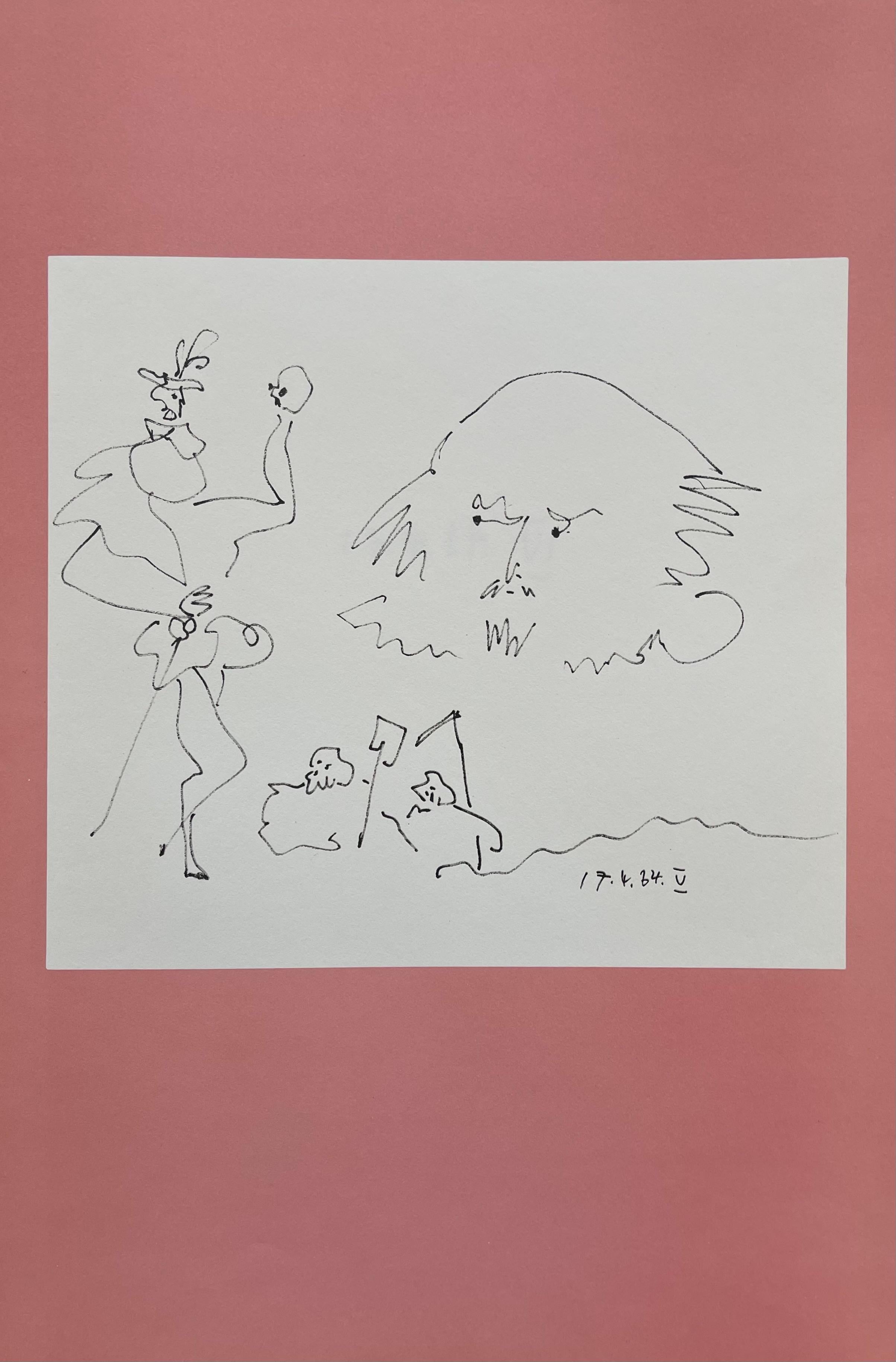Picasso, Shakespeare V (Bloch 1197), Picasso-Aragon Shakespeare (after) For Sale 1