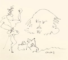 Picasso, Shakespeare V (Bloch 1197), Picasso-Aragón Shakespeare (después)