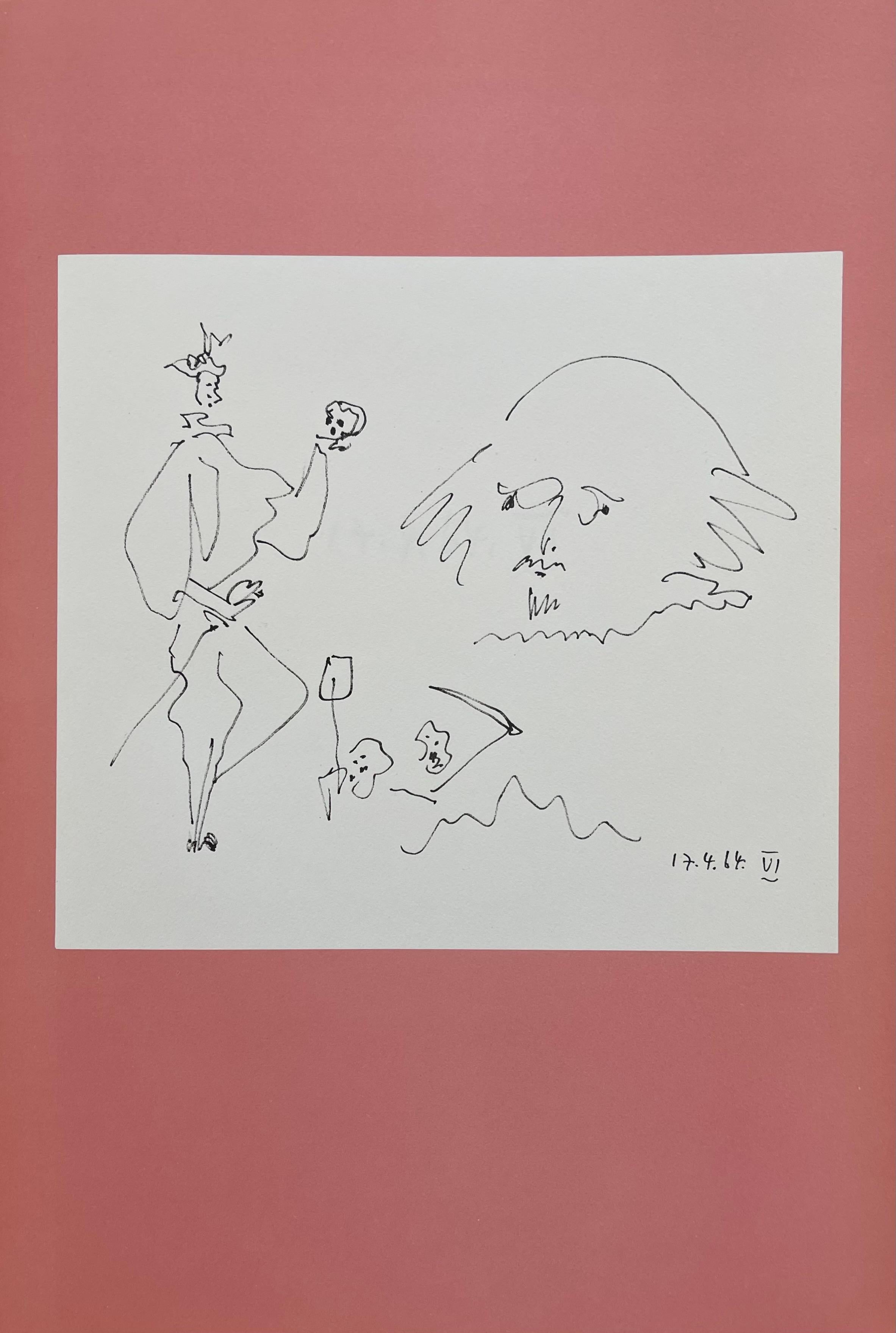 Picasso, Shakespeare VI (Bloch 1197), Picasso-Aragon Shakespeare (after) For Sale 1