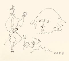 Picasso, Shakespeare VI (Bloch 1197), Picasso-Aragon Shakespeare (after)