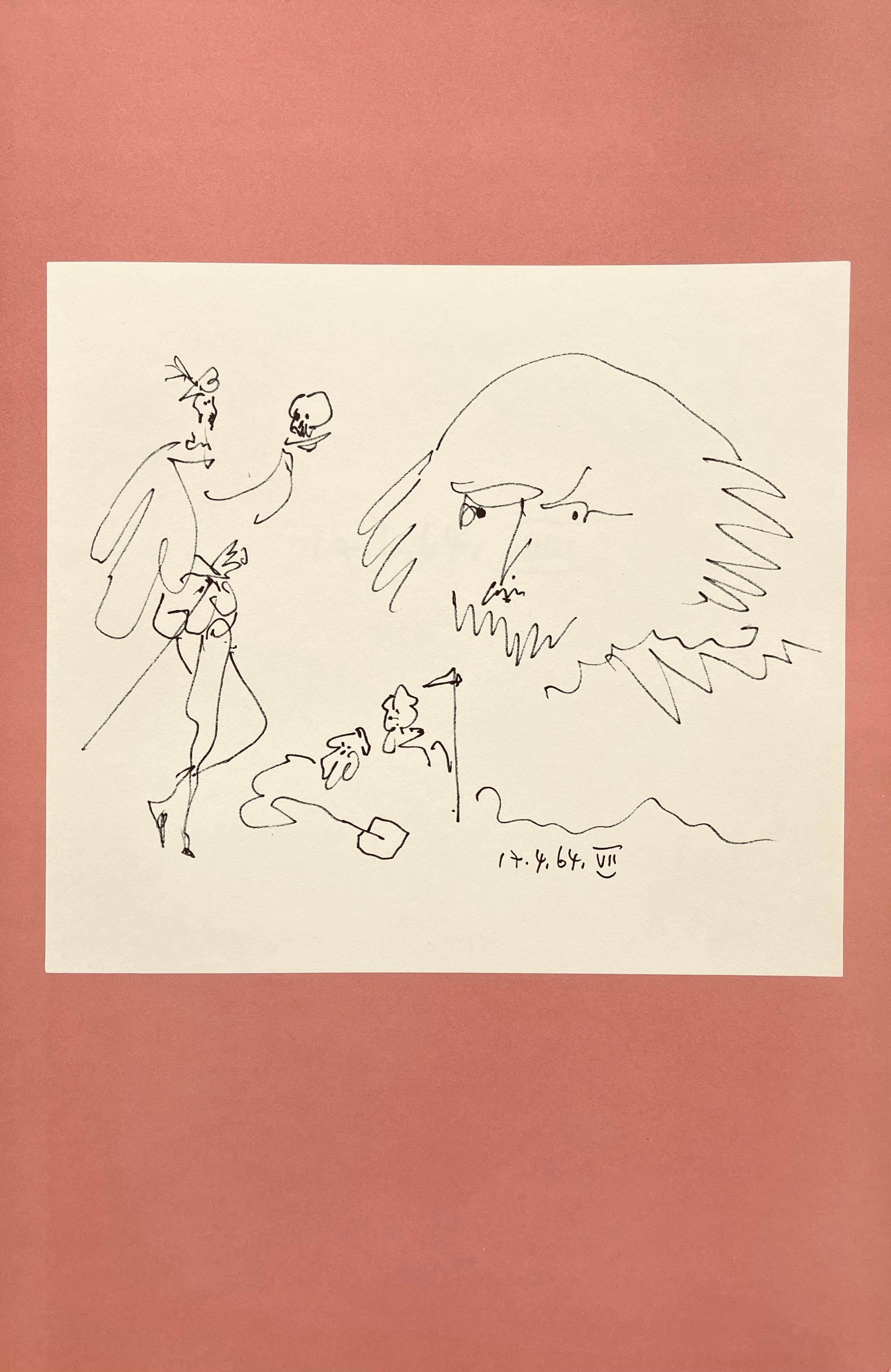 Picasso, Shakespeare VII (Bloch 1197), Picasso-Aragon Shakespeare (after) For Sale 1